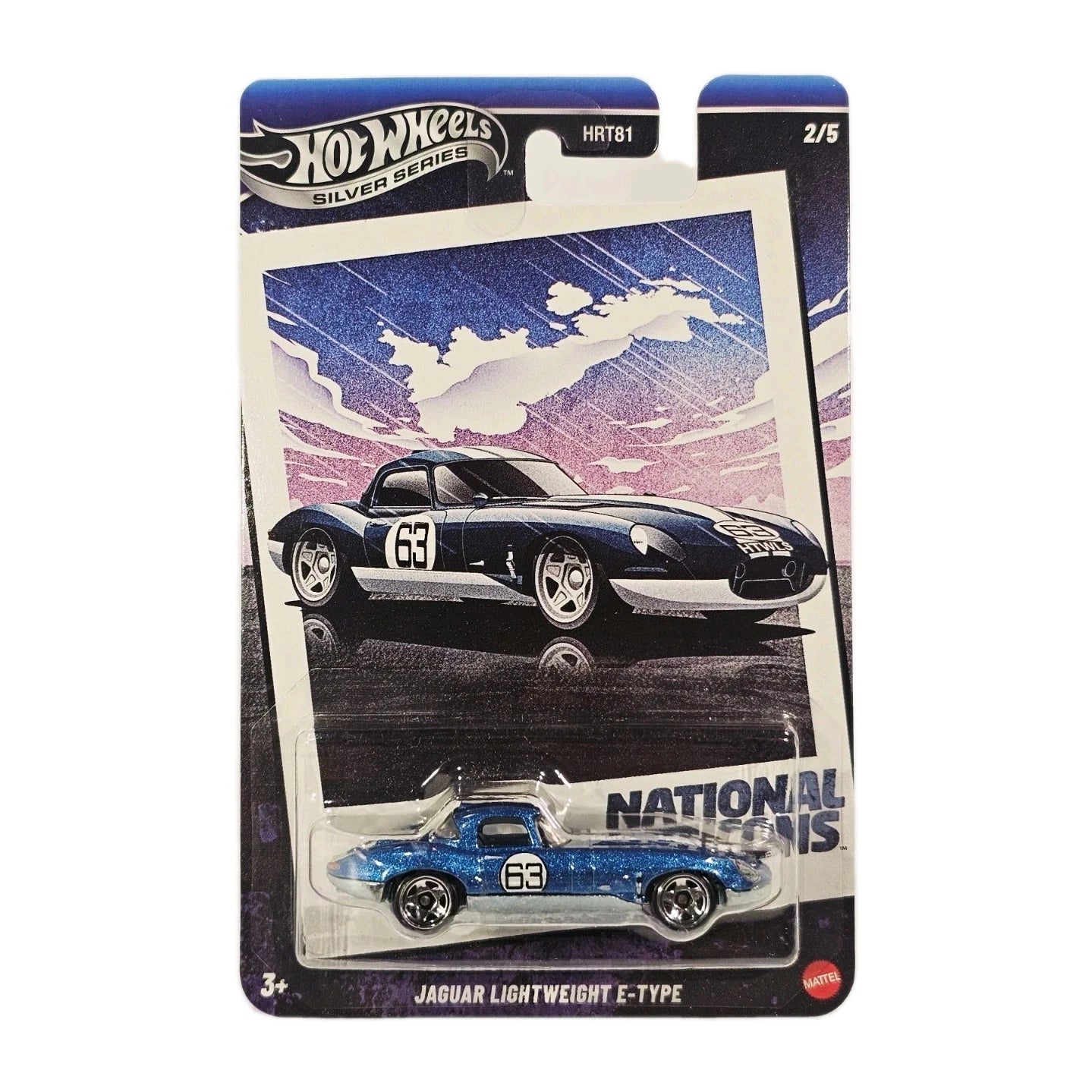 Hot Wheels Silver Series Jaguar Lightweight E-Type