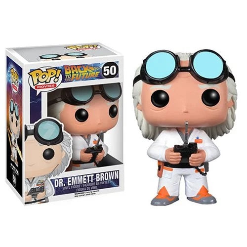 Funko Pop! Dr Emmett Brown Back to the Future #50