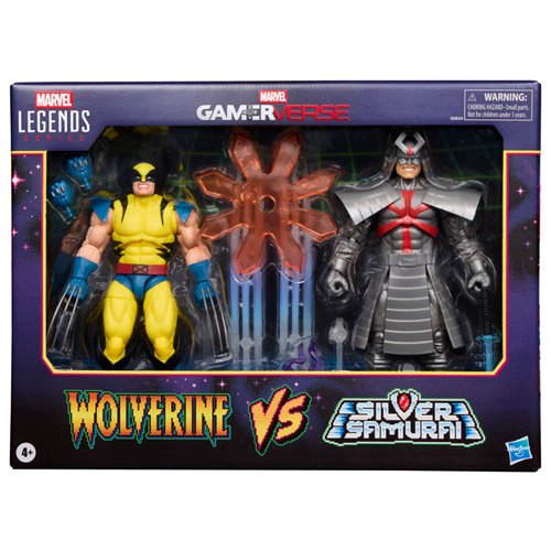 Action Figures Wolverine vs. Silver Samurai "Marvel Legends Series Gamerverse"