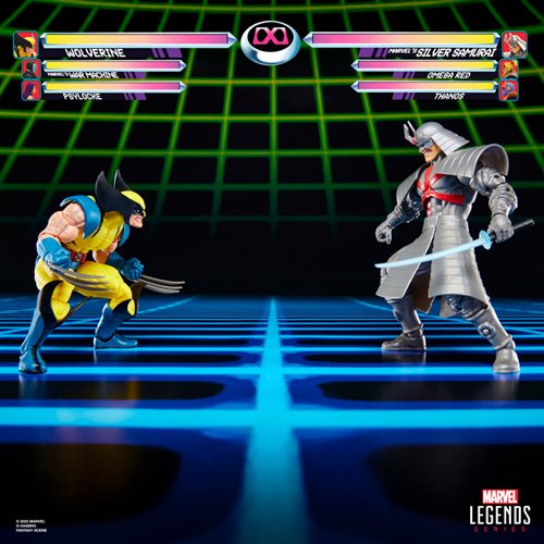 Action Figures Wolverine vs. Silver Samurai "Marvel Legends Series Gamerverse"
