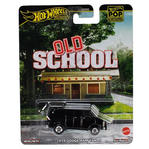Hot Wheels Premium "Old School" 1979 Dodge Ram Van