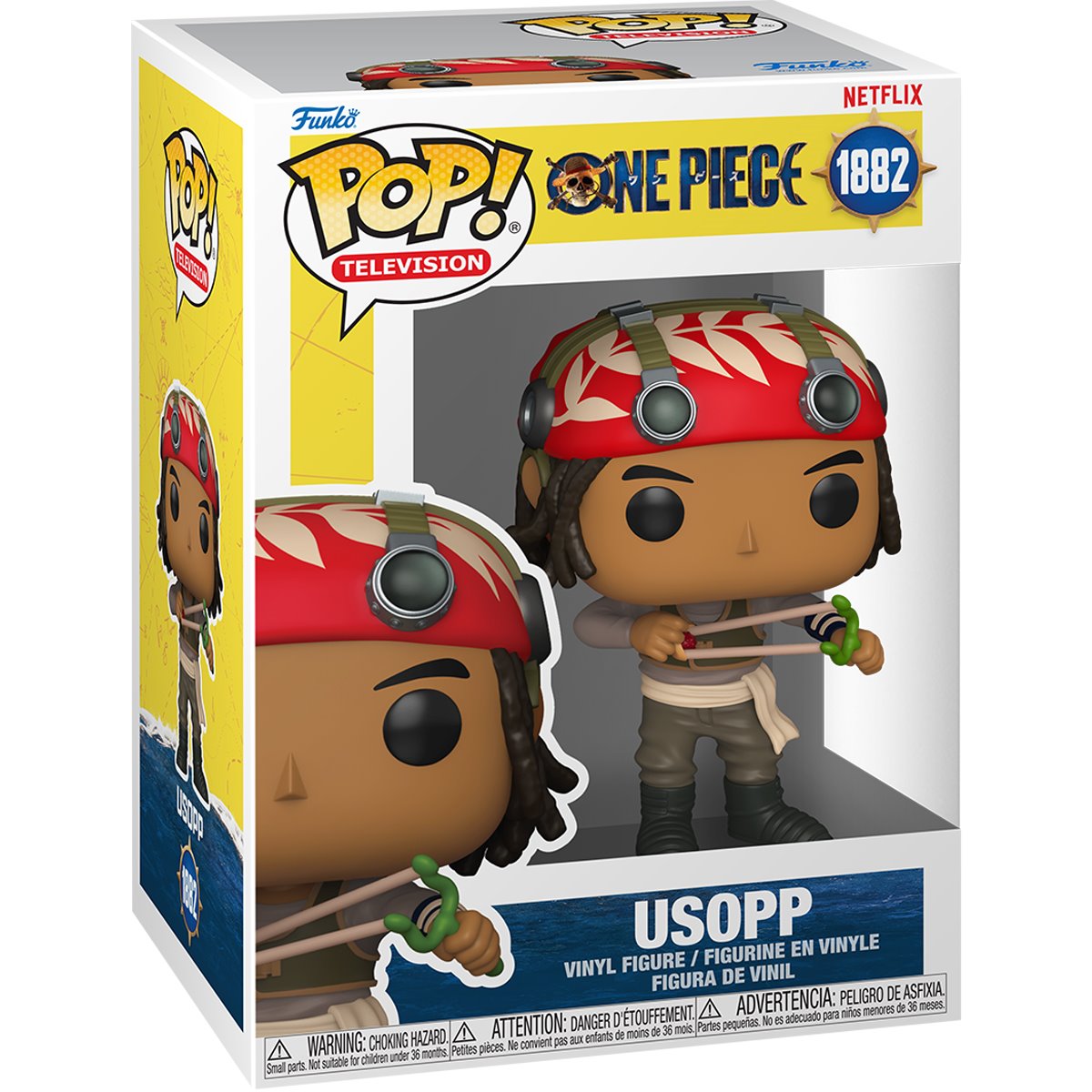 Funko Pop! One Piece Live Action Nexflix Usopp #1882