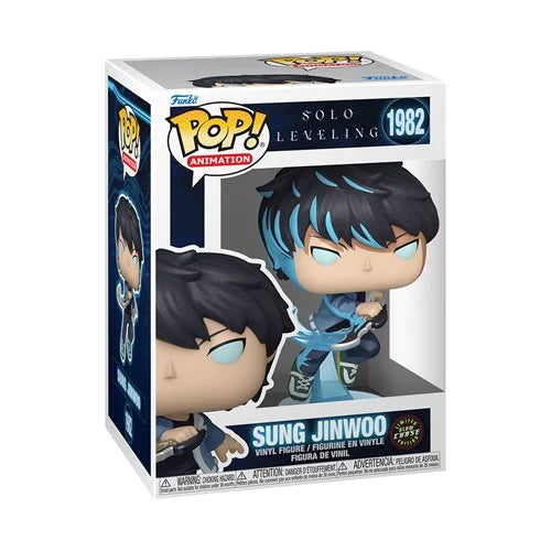 Funko Pop solo Leveling Sung Jinwood #1982 (chase)
