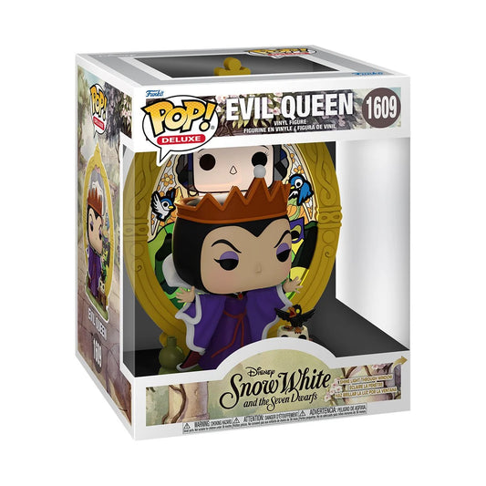 Funko Pop!  Evil Queen "Disney Villains Stained Glass: Deluxe Pop #1609